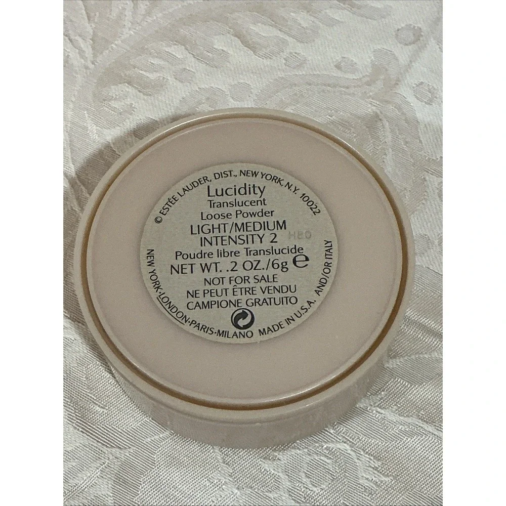 Vintage ESTEE LAUDER Lucidity Translucent Loose Powder Light/Medium Intensity 2